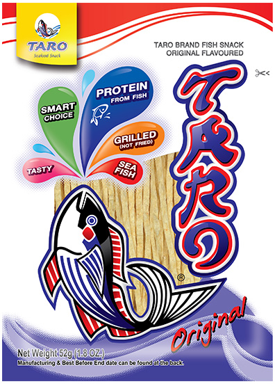 TARO BRAND FISH SNACK ORIGINAL FLAVOUED