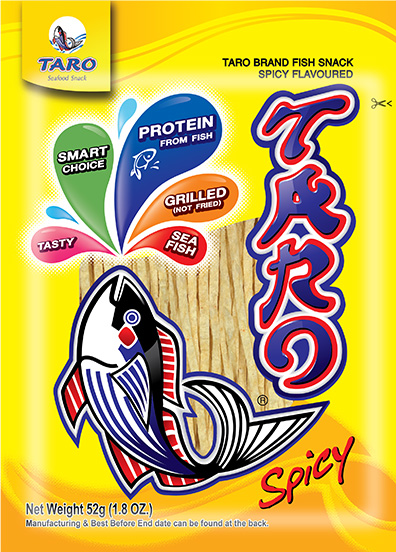 TARO BRAND FISH SNACK SPICY FLAVOUED