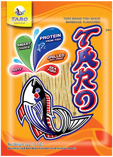 TARO BRAND FISH SNACK BARBECUE FLAVOUED