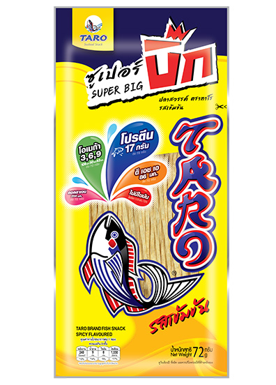 TARO BRAND FISH SNACK SPICY FLAVOUED (SUPER BIG)