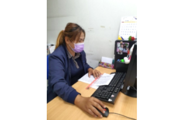 ด้วยตัวเองเป็นผู้พิการทางการได้ยิน รู้สึกดีใจที่ได้รับโอกาสเข้ามาทำงานในบริษัท